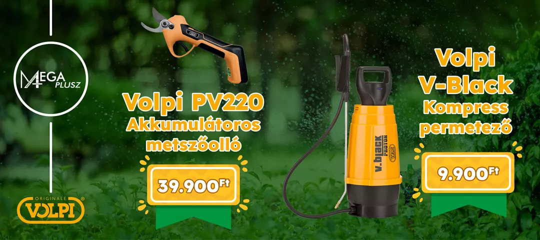 Volpi permetező és metszőolló