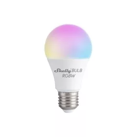   SHELLY DUO RGBW (E27) WIFI-S, FÉNYMELEGSÉG- ÉS FÉNYERŐ-SZABÁLYOZHATÓ FEHÉR+SZÍNES OKOSIZZÓ