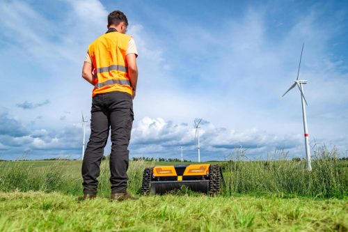 AS-MOTOR AS 990 Tahr RC  távirányítású magasgazvágó rézsűnyíró