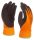 ROCK VÉDŐKESZTYŰ L3036 NARANCSSÁRGA BÉLELT 11-ES